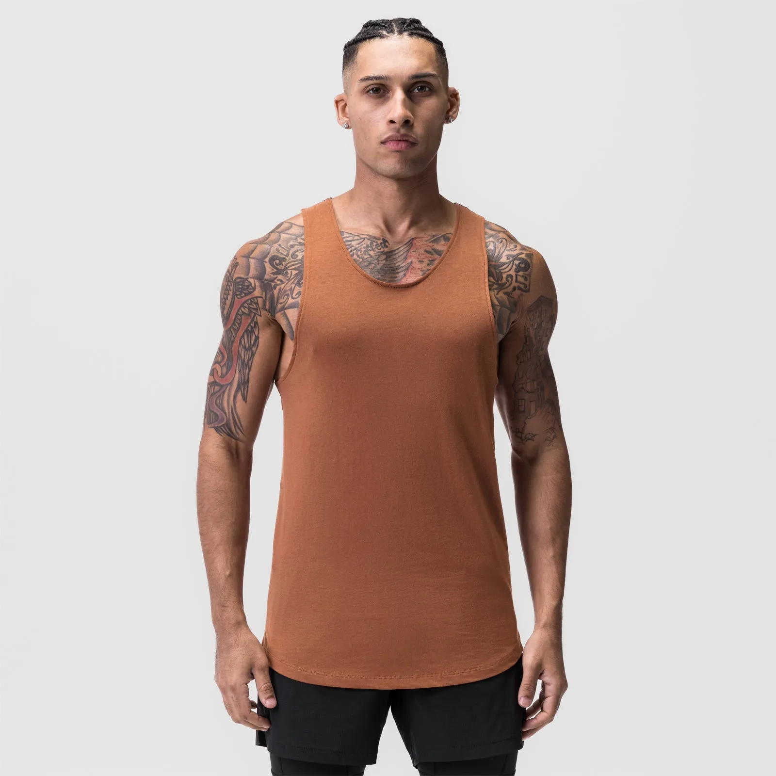 0808. Supima® Vented Tank - Rust