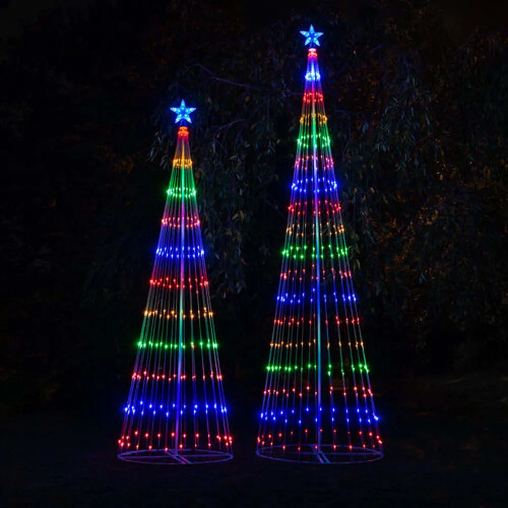 12-ft. Multicolor LED Animated Outdoor Lightshow Christmas Tree