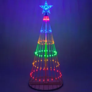 12-ft. Multicolor LED Animated Outdoor Lightshow Christmas Tree