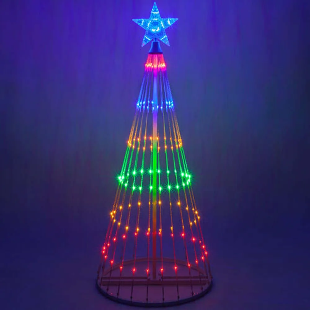 12-ft. Multicolor LED Animated Outdoor Lightshow Christmas Tree