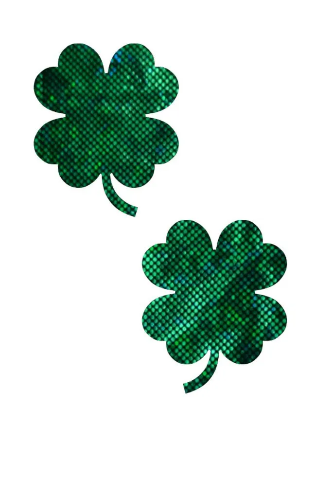 2PC Clover Pasties