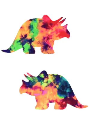 Acid Splash UV Triceratops Pasties