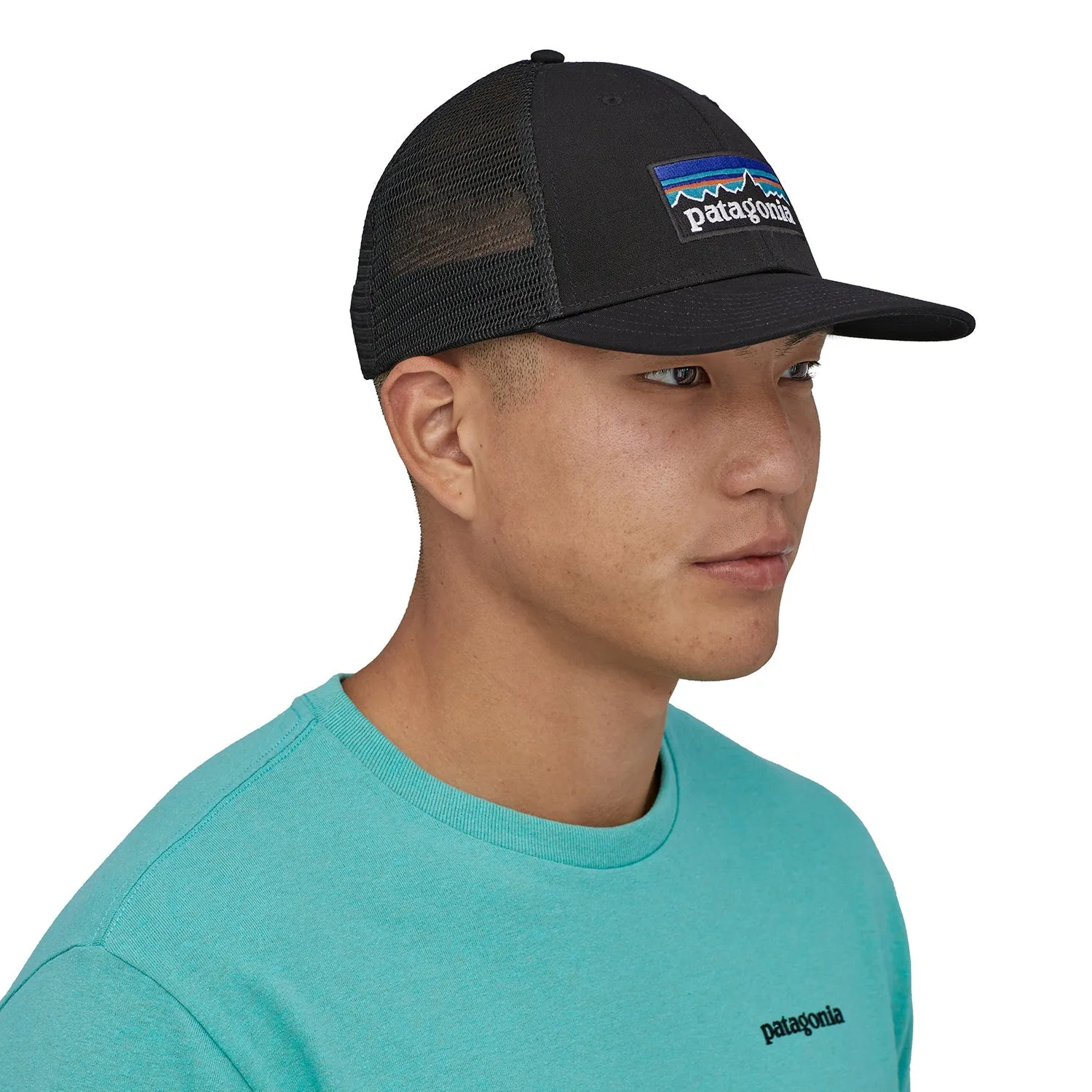 All Gender P6 Logo LoPro Trucker Hat - Black