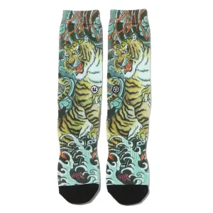 ATMOS UBIQ IREZUMI SOCKS TORA DESIGNED BY MUTSUO