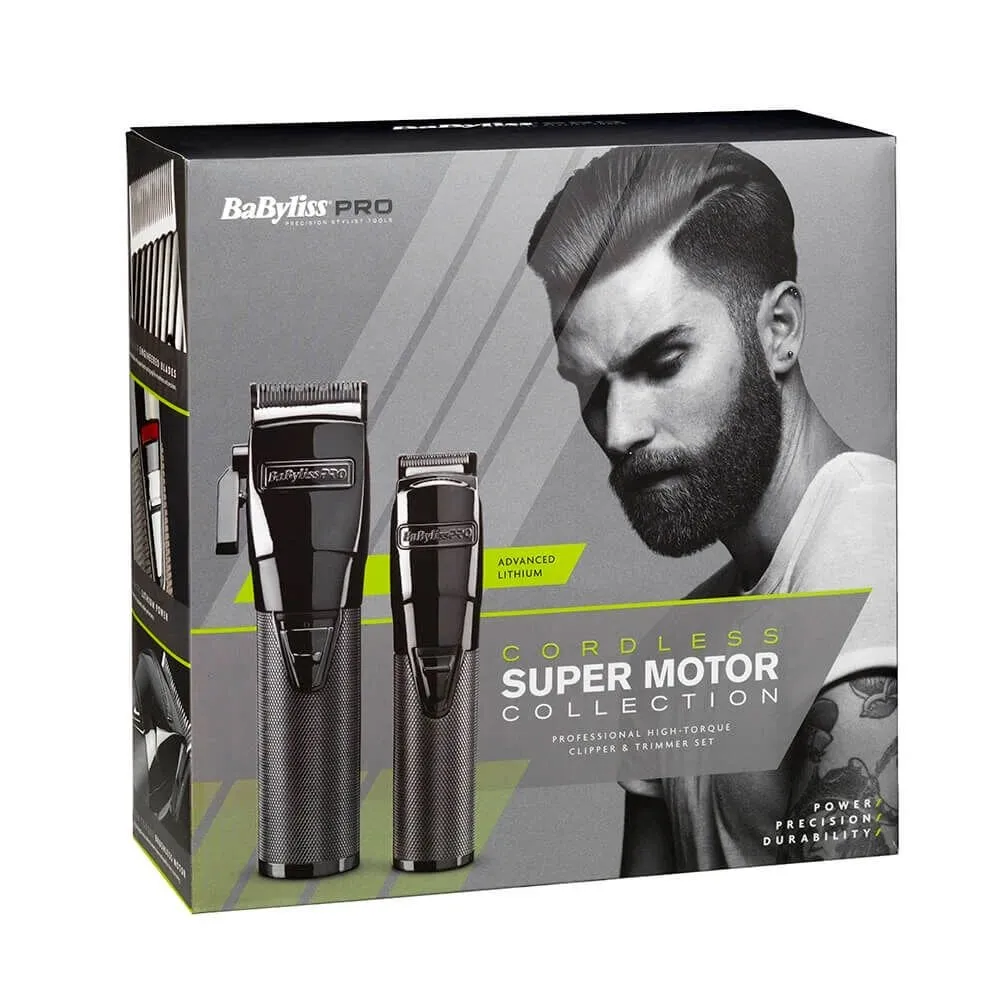 Babyliss Pro Cordless Super Motor Clipper & Trimmer Collection