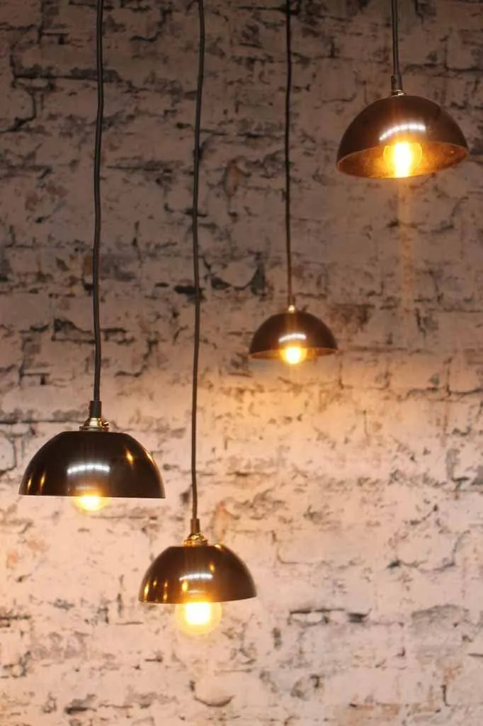 Bakelite Bowl Pendant Chandelier