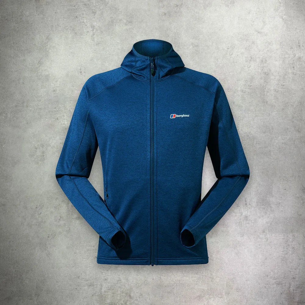 Berghaus URB Spitzer InterActive Hooded Fleece Jacket Turquoise/ Blue