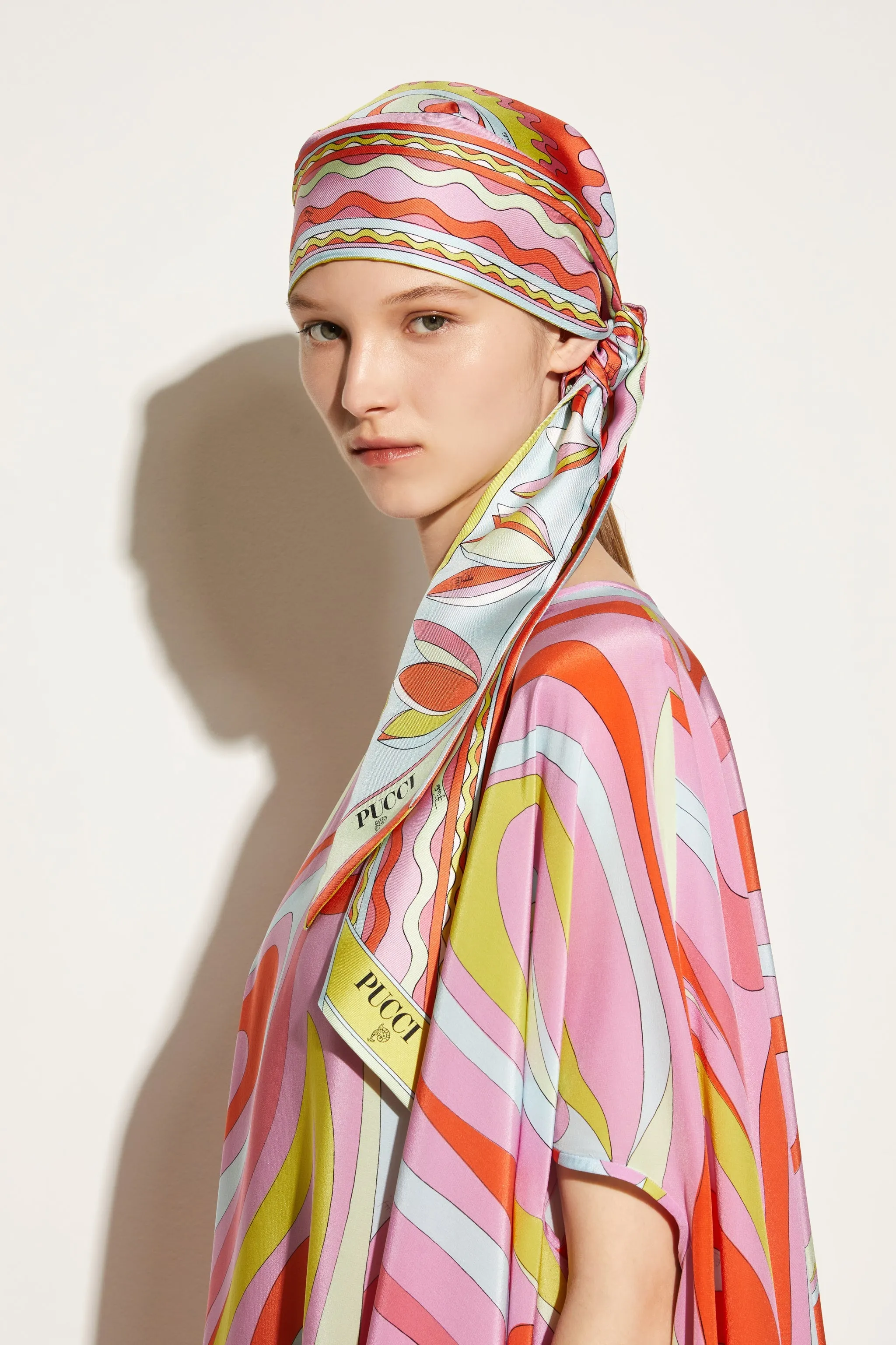 Bersaglio-Print Silk-Twill Scarf