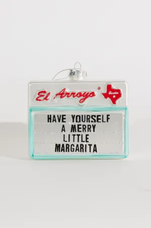 El Arroyo Ornament - Merry Margarita