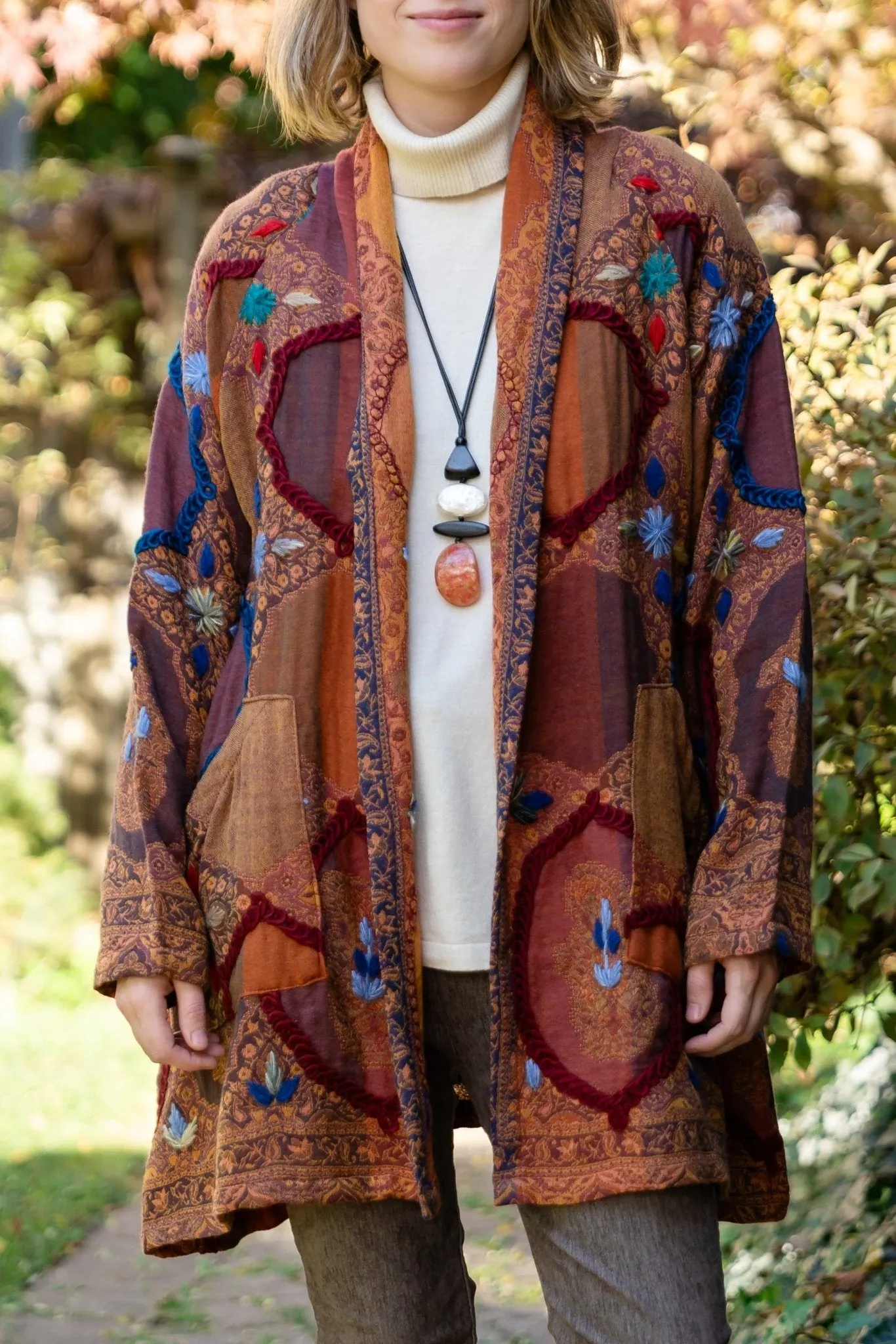 Embroidered Jacket - Hari