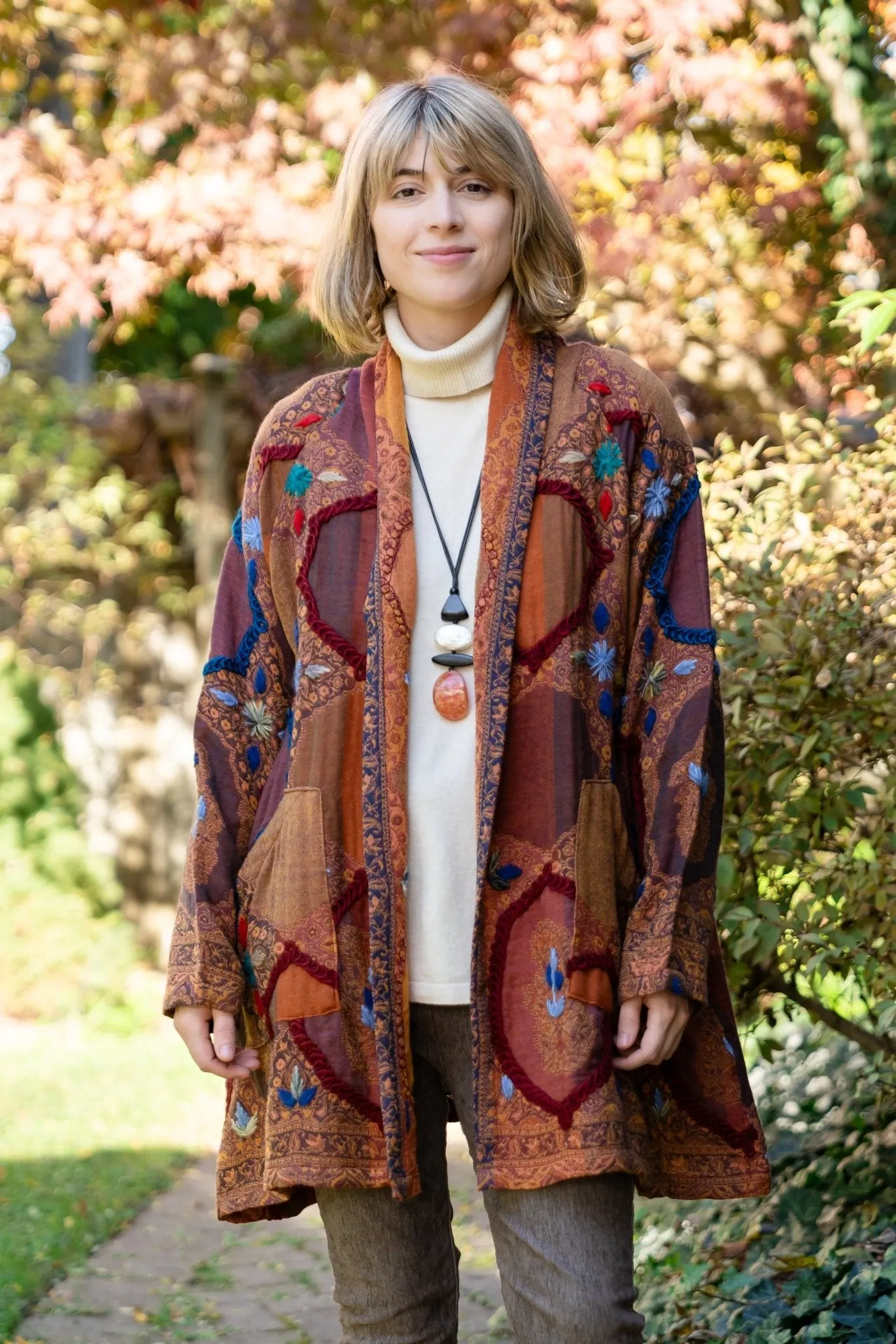 Embroidered Jacket - Hari