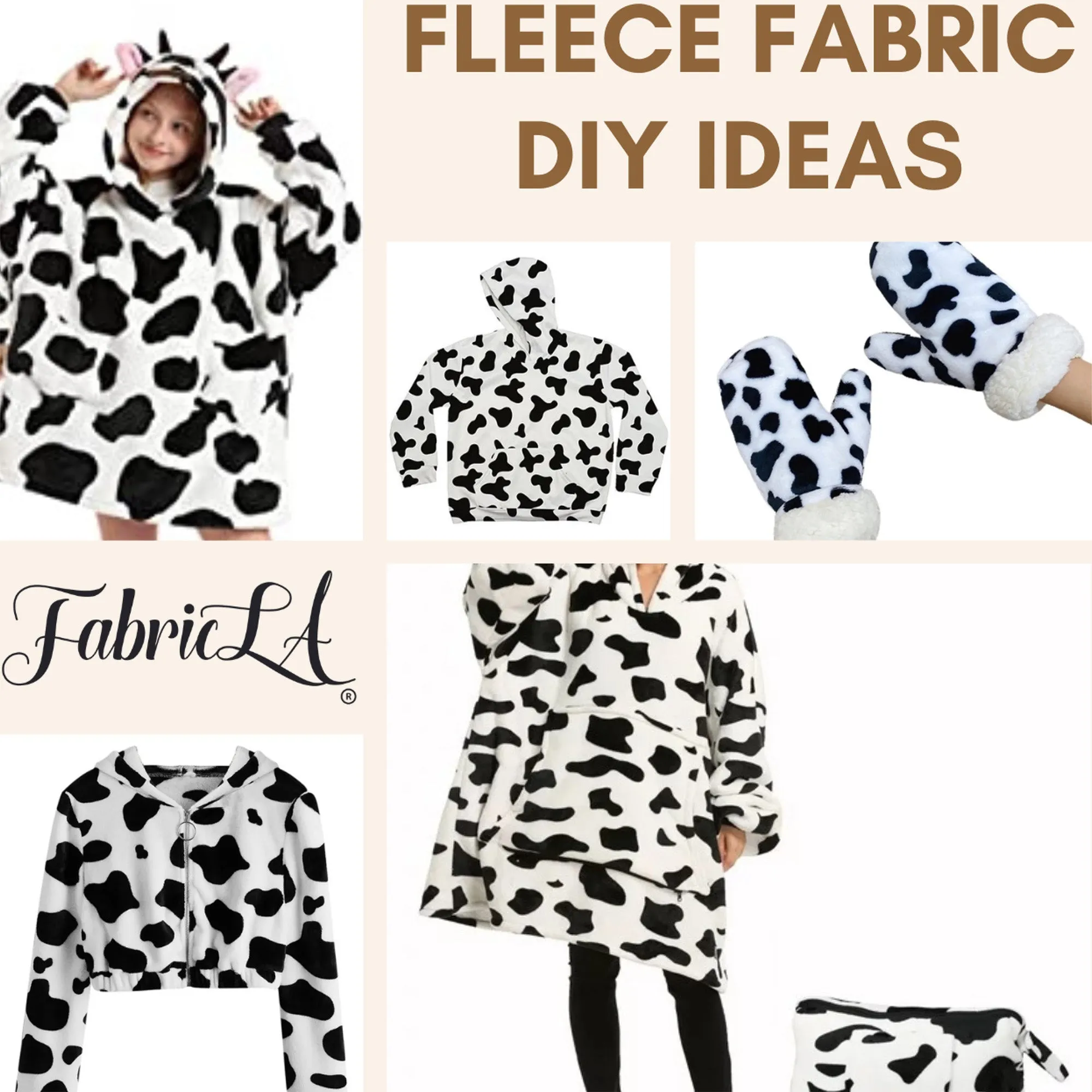 Fleece Fabric By The Yard | Charcoal