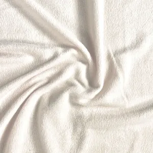 Fleece Fabric By The Yard | Ivory