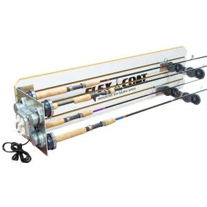 Flex Coat 4-Rod Finish Curing Machine