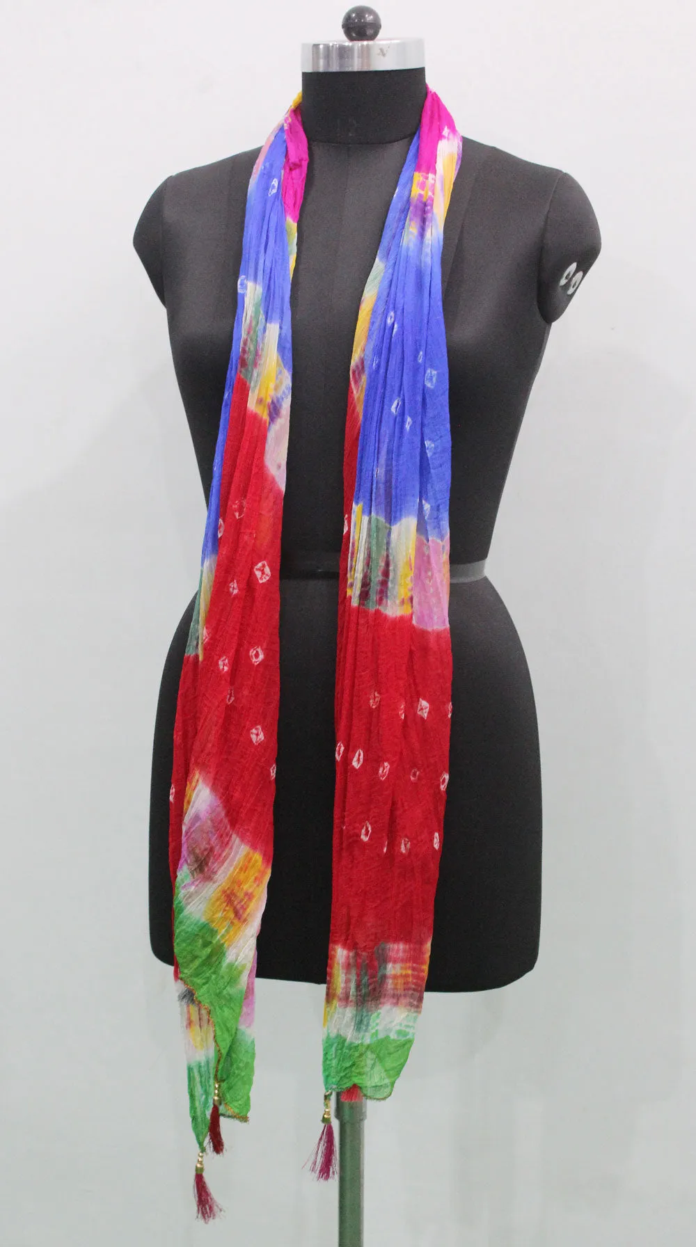 Handmade Tie-Dye Cotton Scarf Scarves Neck Wrap women boho fashion gypsy wear headwraps scarfs