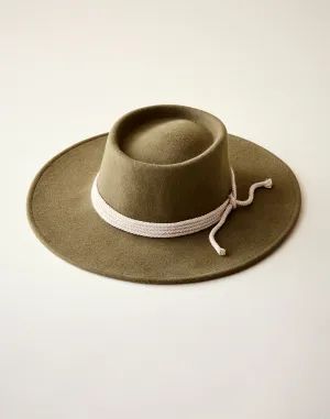 Italy Hat: Olive