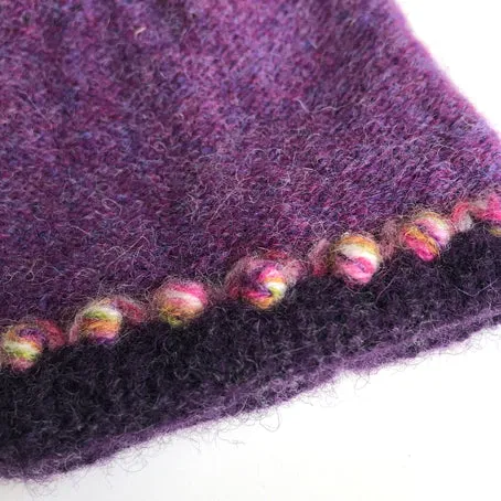 Lambswool wrist mitts 2