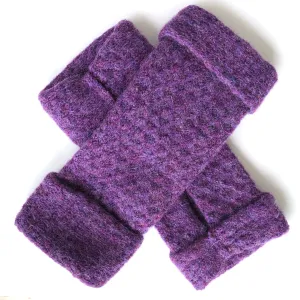 Lambswool wrist mitts 9