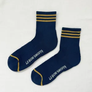 Le Bon Shoppe Girlfriend socks Navy