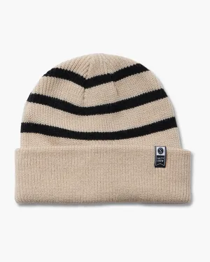 Lighthouse Oatmeal/Black Beanie