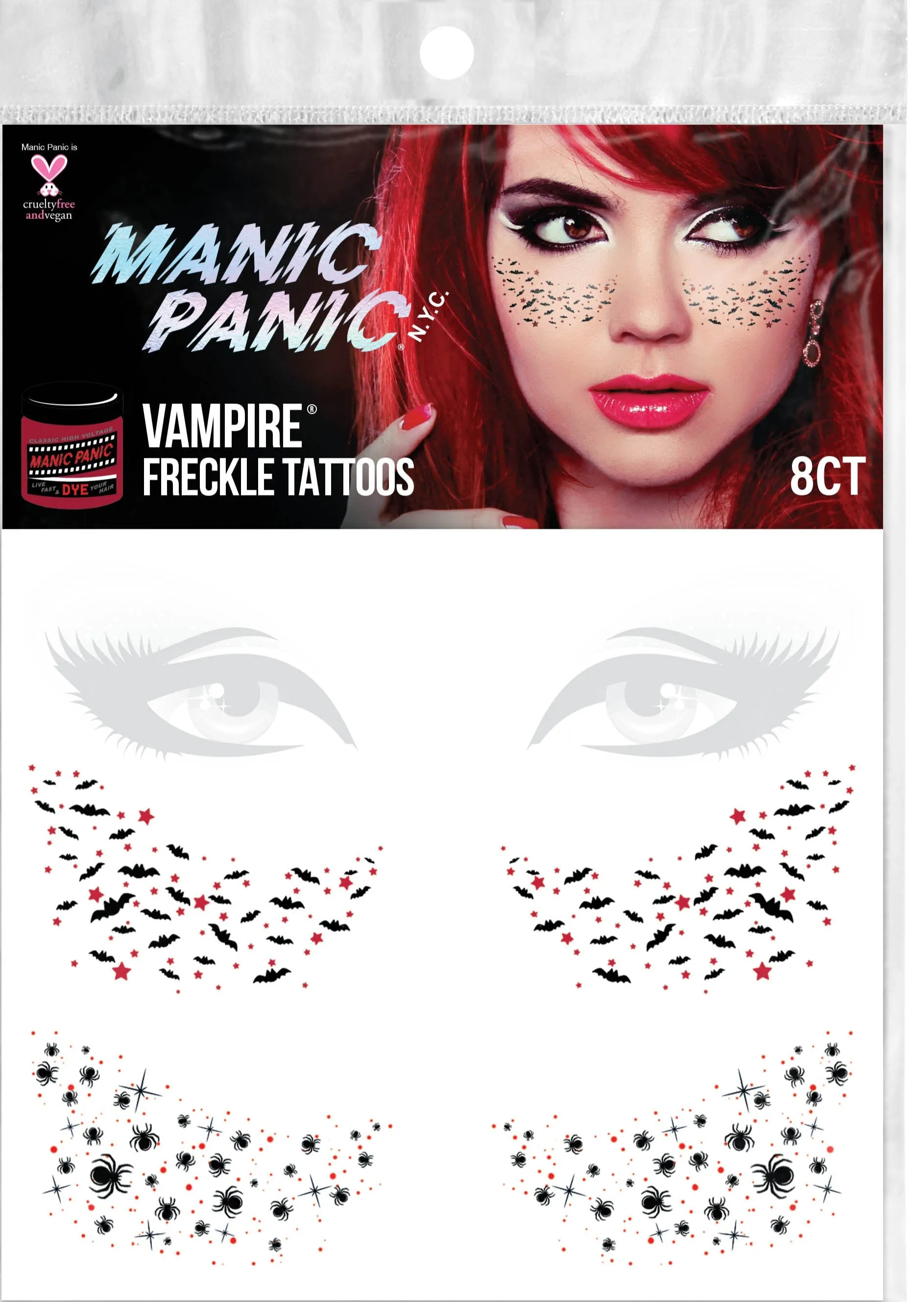 Manic Panic® Vampire™ Freckle Tattoos