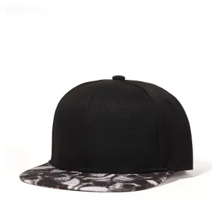 Men's Hip-hop Summer Skull Printed Baseball Cap