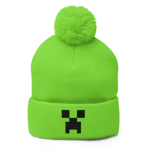 Minecraft Creeper Face Beanie