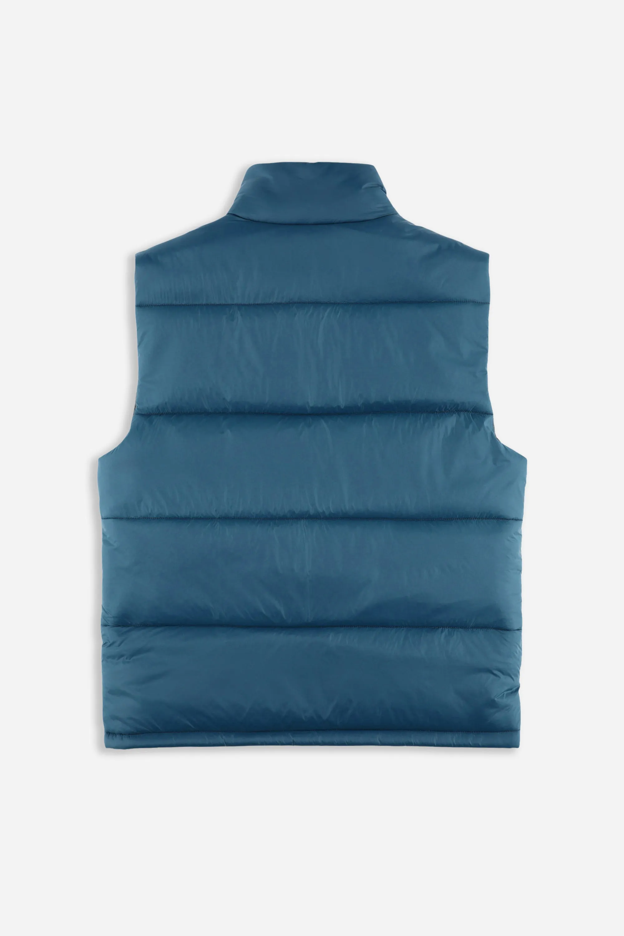 Mountain Puffer Vest M Pond Blue