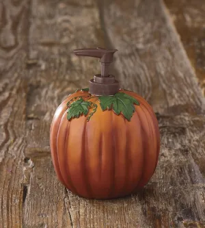 Pumpkin Soap Dispenser Set