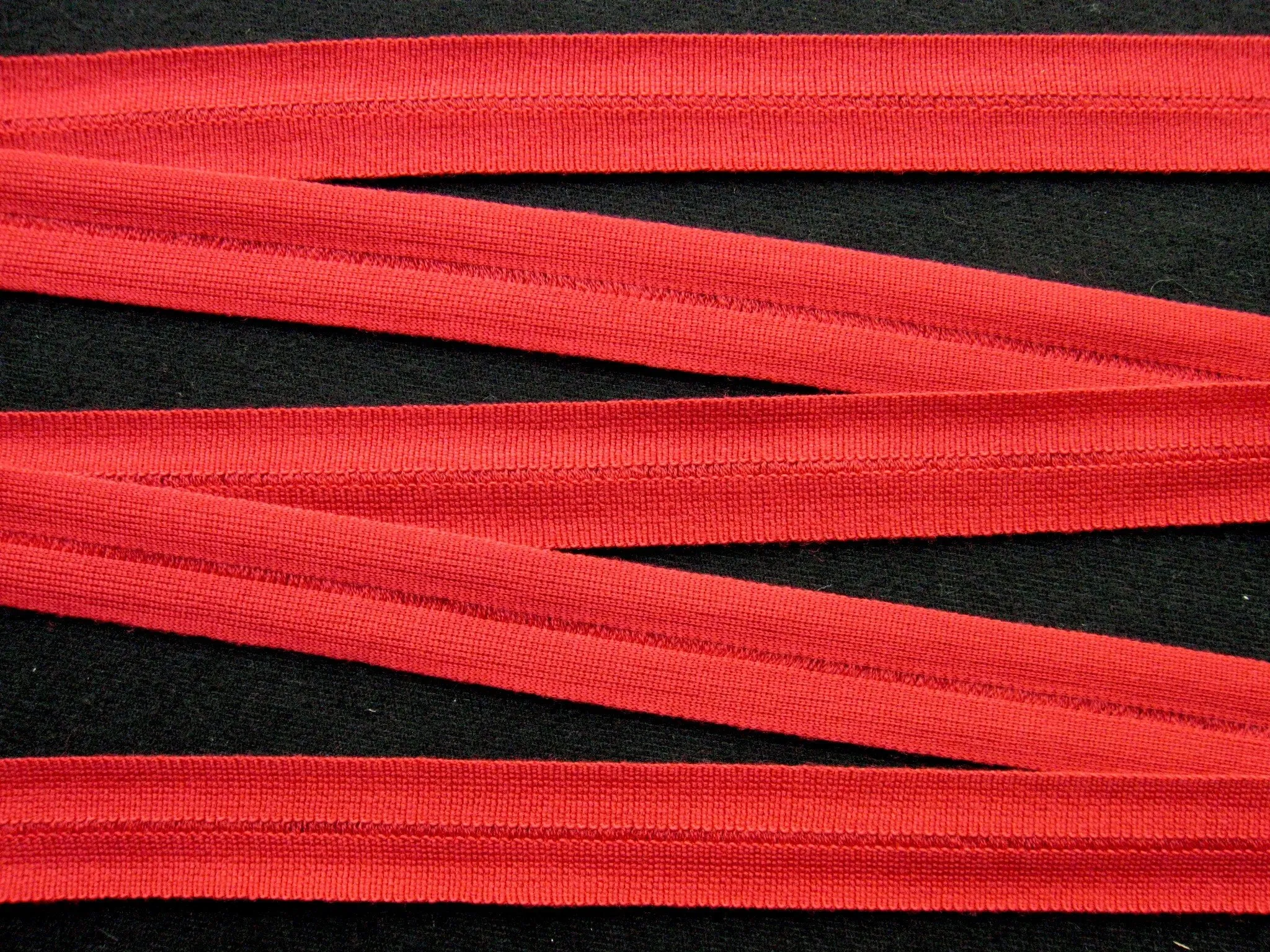 Red Wool Binder Trim