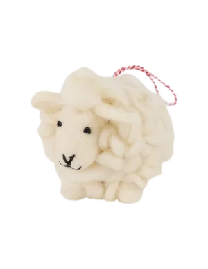 Sheep Felt Wool Ornament