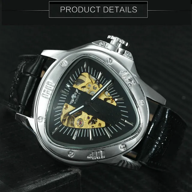 Top Brand Men Watches Mechanical WINNER Watch Relogio Masculino 3D Design