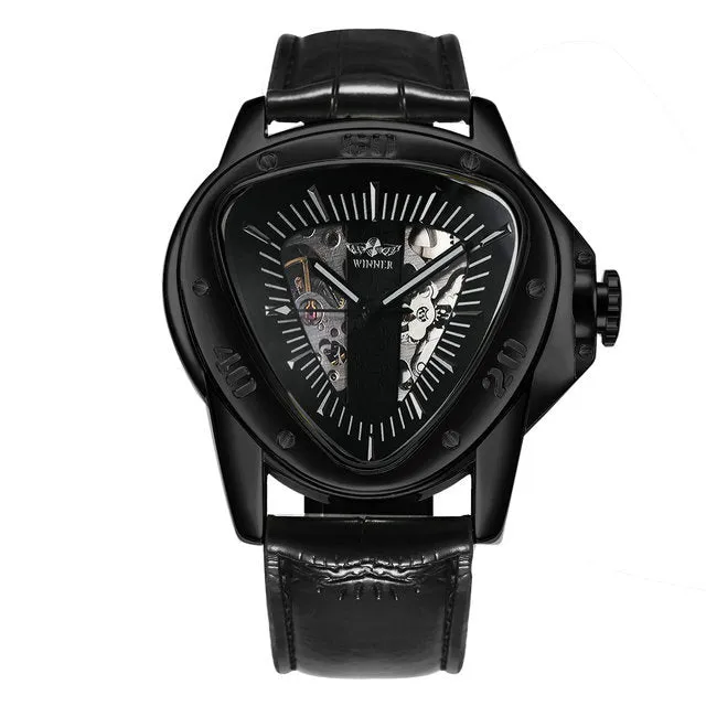 Top Brand Men Watches Mechanical WINNER Watch Relogio Masculino 3D Design